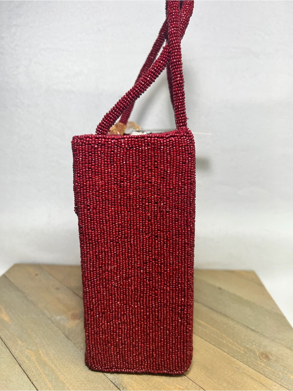 Viral Red Beaded Bow Tote!! - Picture 3 of 6